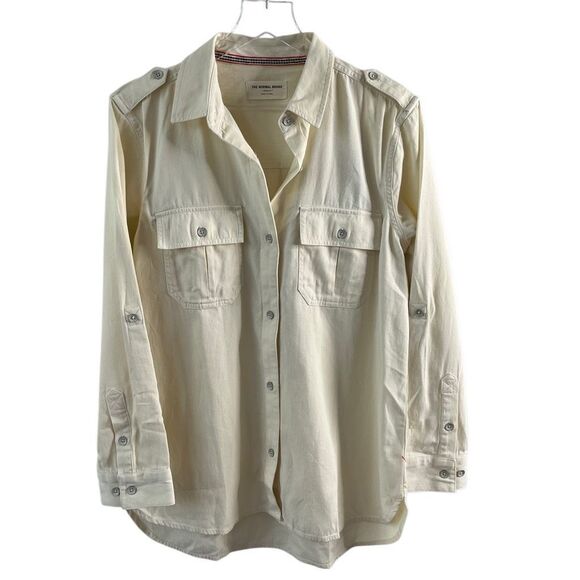 The Normal Brand | Ivory Overshirt Jacket | Size M | NWT - Picture 3 of 16